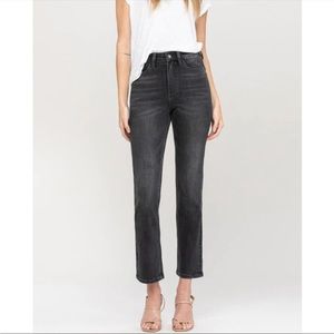Vervet straight jeans